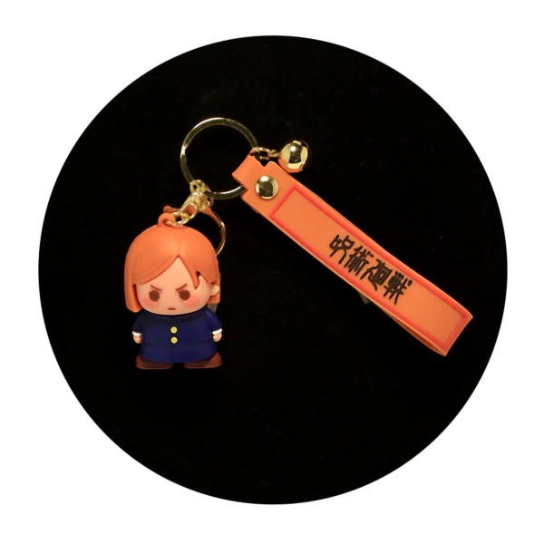 KSB-021 Anime - Jujutsu Kaisen - Nobara Kugisaki - Keychain With Silicone Band