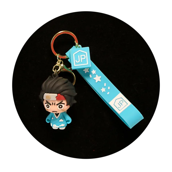 KSB-023 Anime - Jujutsu Kaisen - Tanjiro Kamado - Keychain With Silicone Band