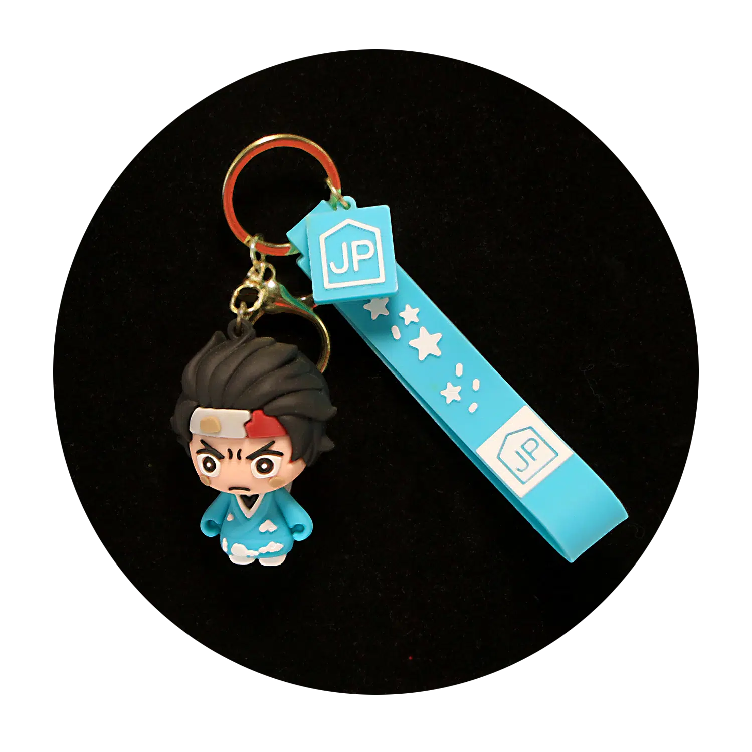 KSB-023 Anime – Jujutsu Kaisen – Tanjiro Kamado – Keychain With Silicone Band