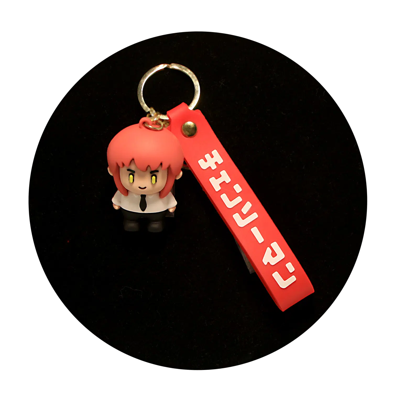 KSB-026 Anime – Chainsaw Man – Makima – Keychain With Silicone Band