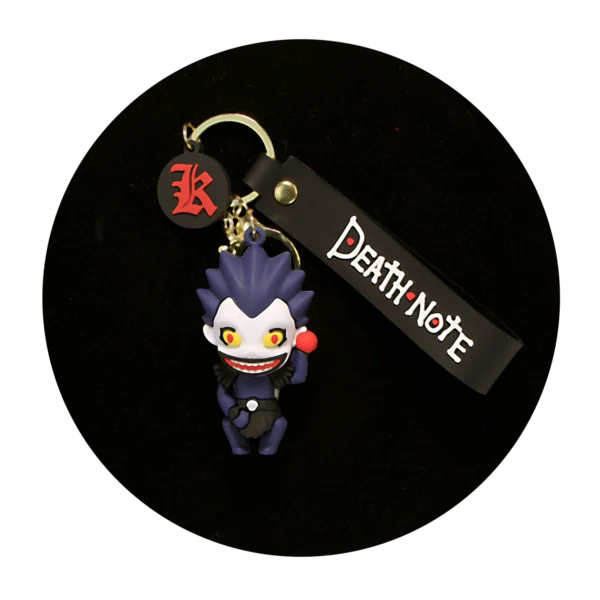 KSB-029 Anime - Death Note - Ryuk - Keychain With Silicone Band