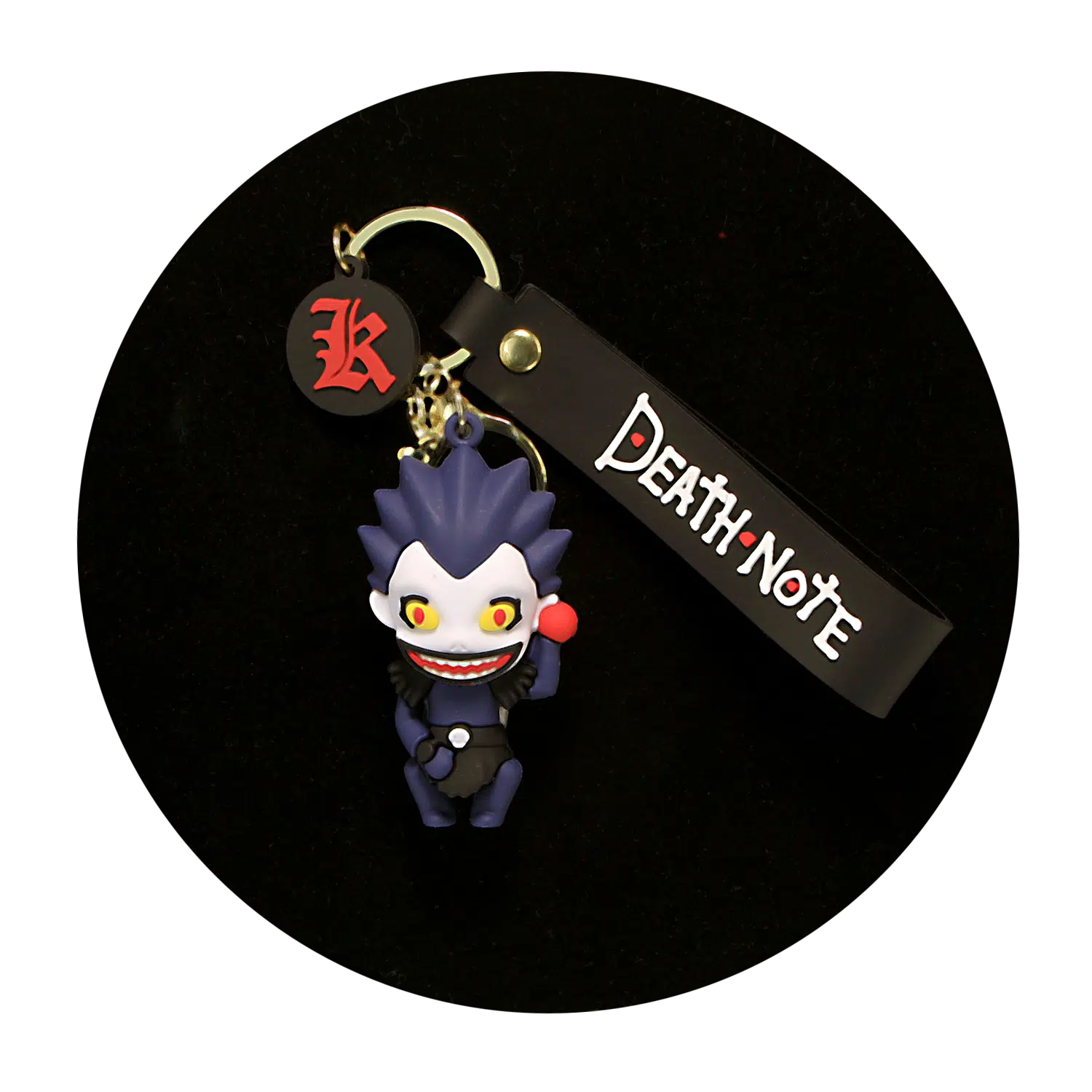 KSB-029 Anime – Death Note – Ryuk – Keychain With Silicone Band