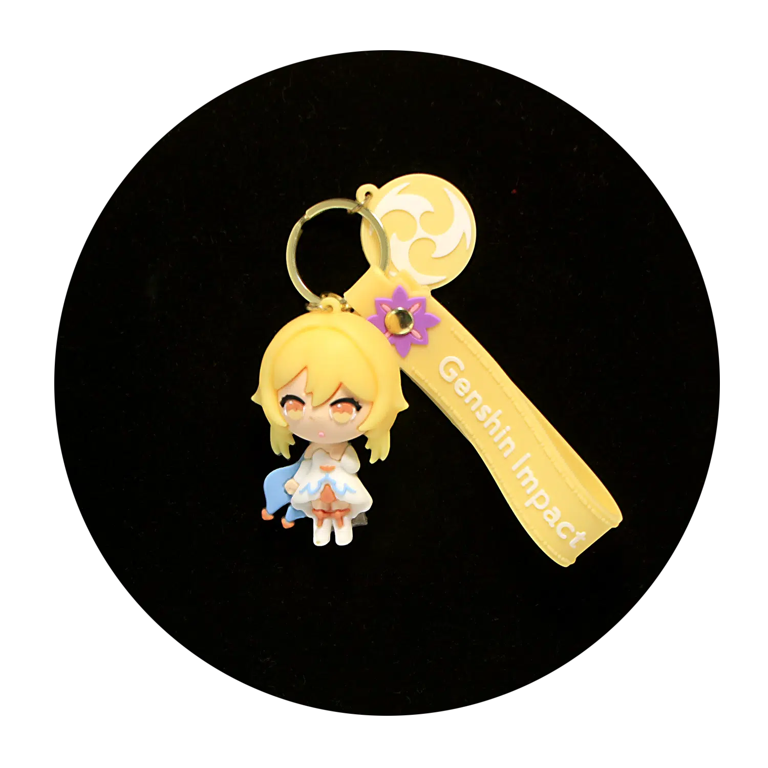 KSB-046 Anime – Genshin Impact – Lumine – Keychain With Silicone Band