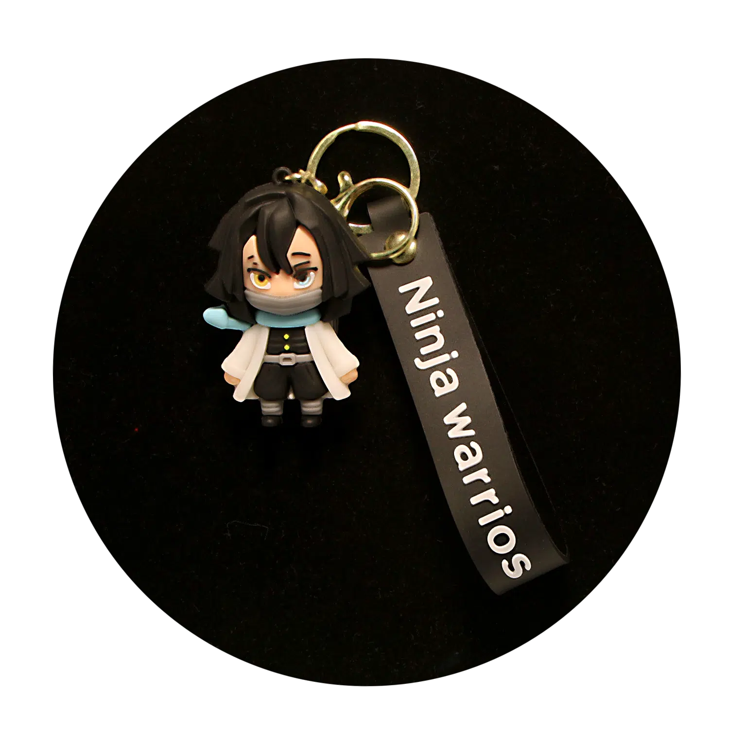 KSB-052 Anime – Ninja Warrior – Mitsuri Kanroji – Keychain With Silicone Band