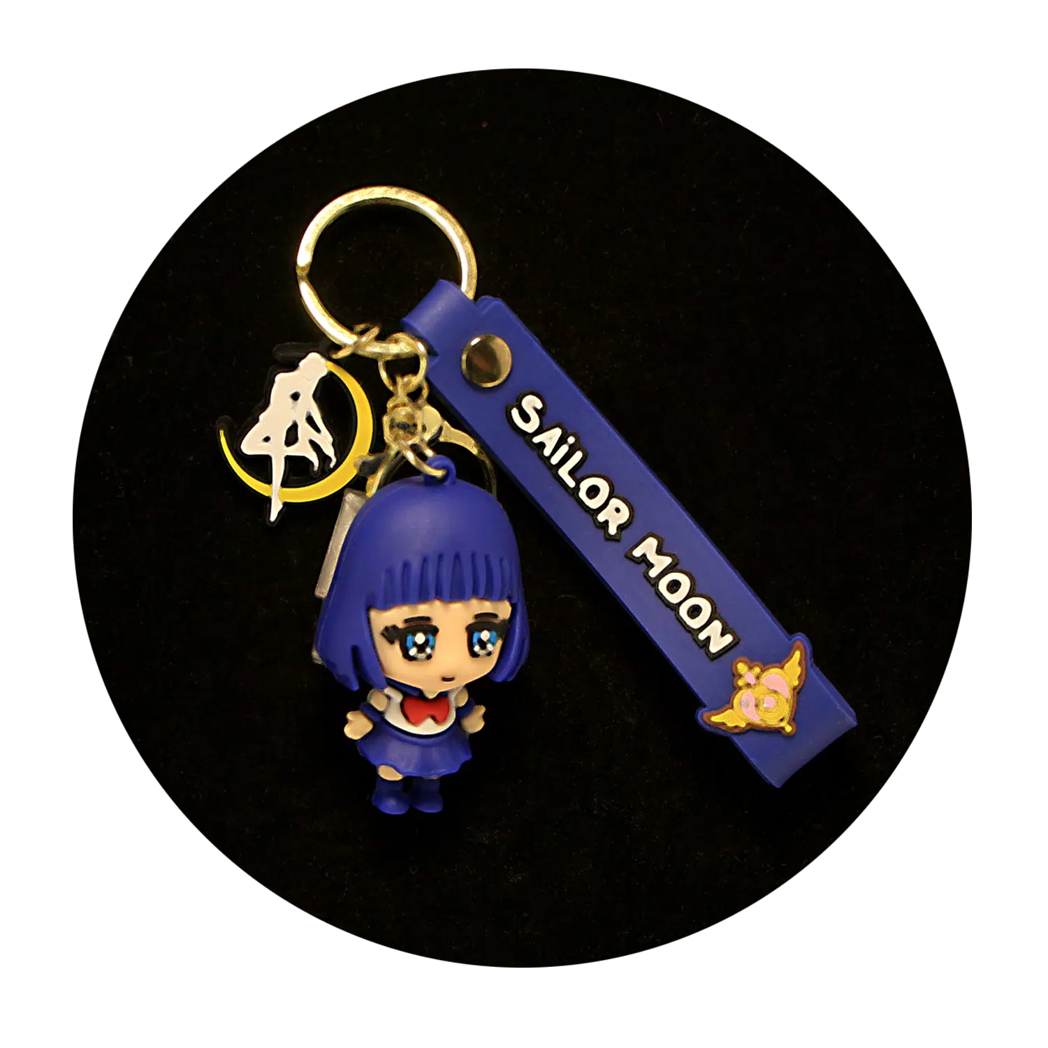 KSB-064 Anime – Sailor Moon Purple – Keychain With Silicone Band