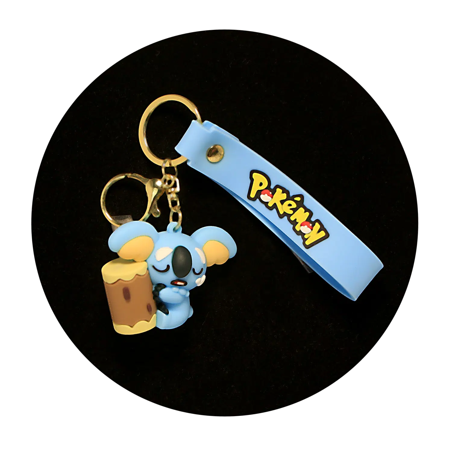 KSB-108 Anime – Pokemon – Takara Tomy Monster – Keychain With Silicone Band