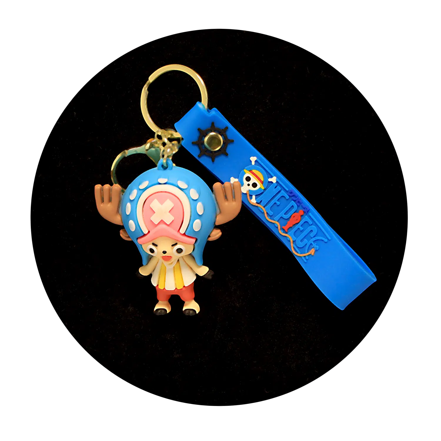 KSB-117 Anime – One Piece – Chopper – Keychain With Silicone Band