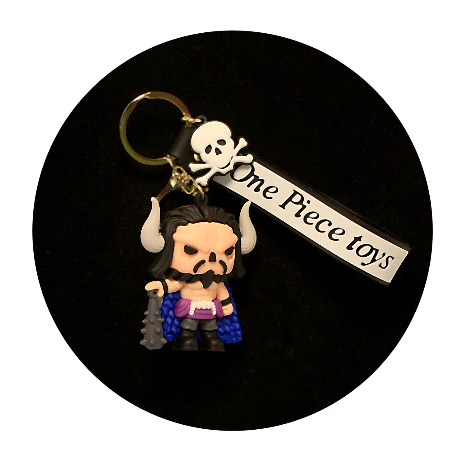 KSB-120 Anime – One Piece – Kaido – Keychain With Silicone Band
