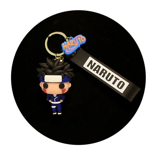 KSB-144 Anime - Naruto - Kiba Inuzuka - Keychain With Silicone Band