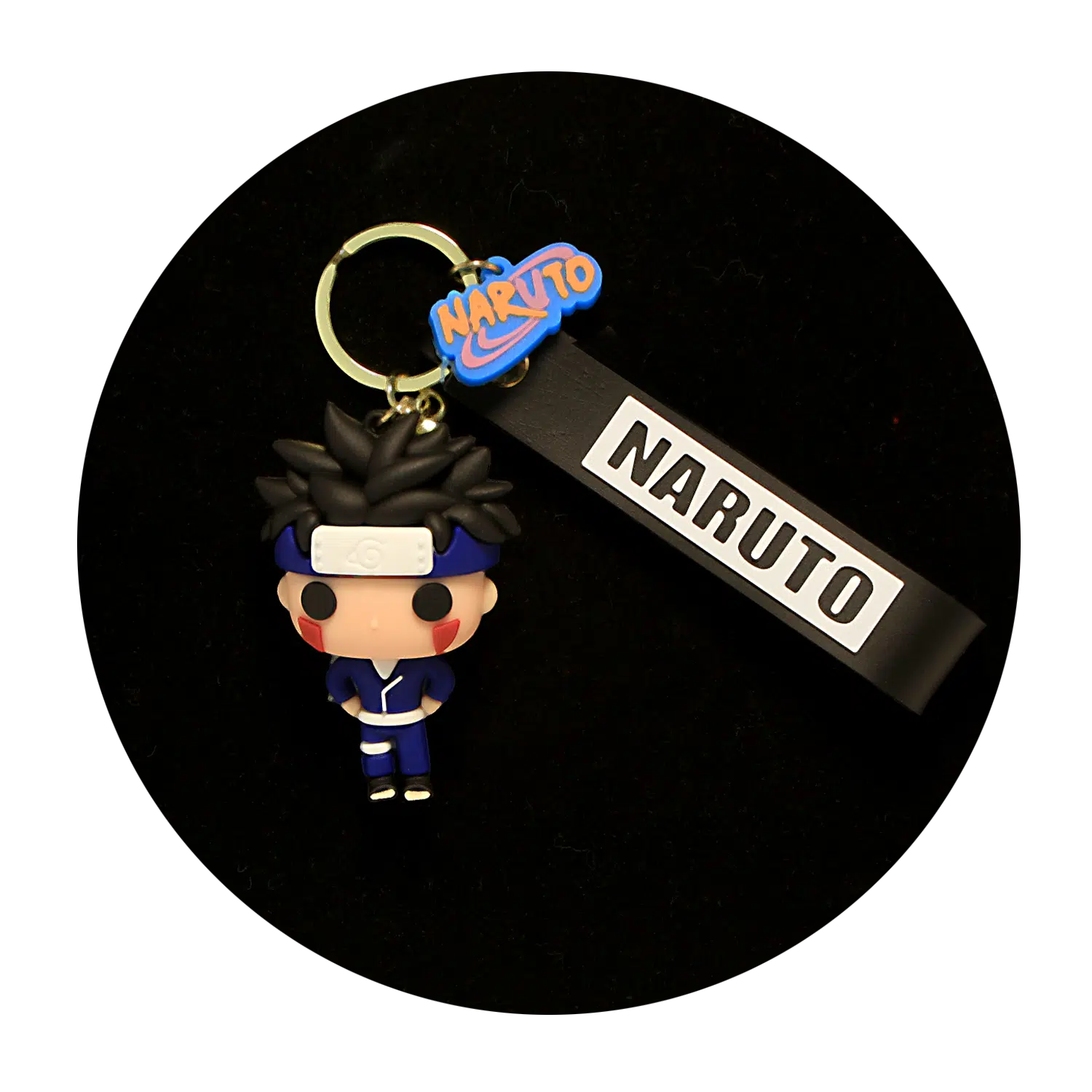 KSB-144 Anime – Naruto – Kiba Inuzuka – Keychain With Silicone Band