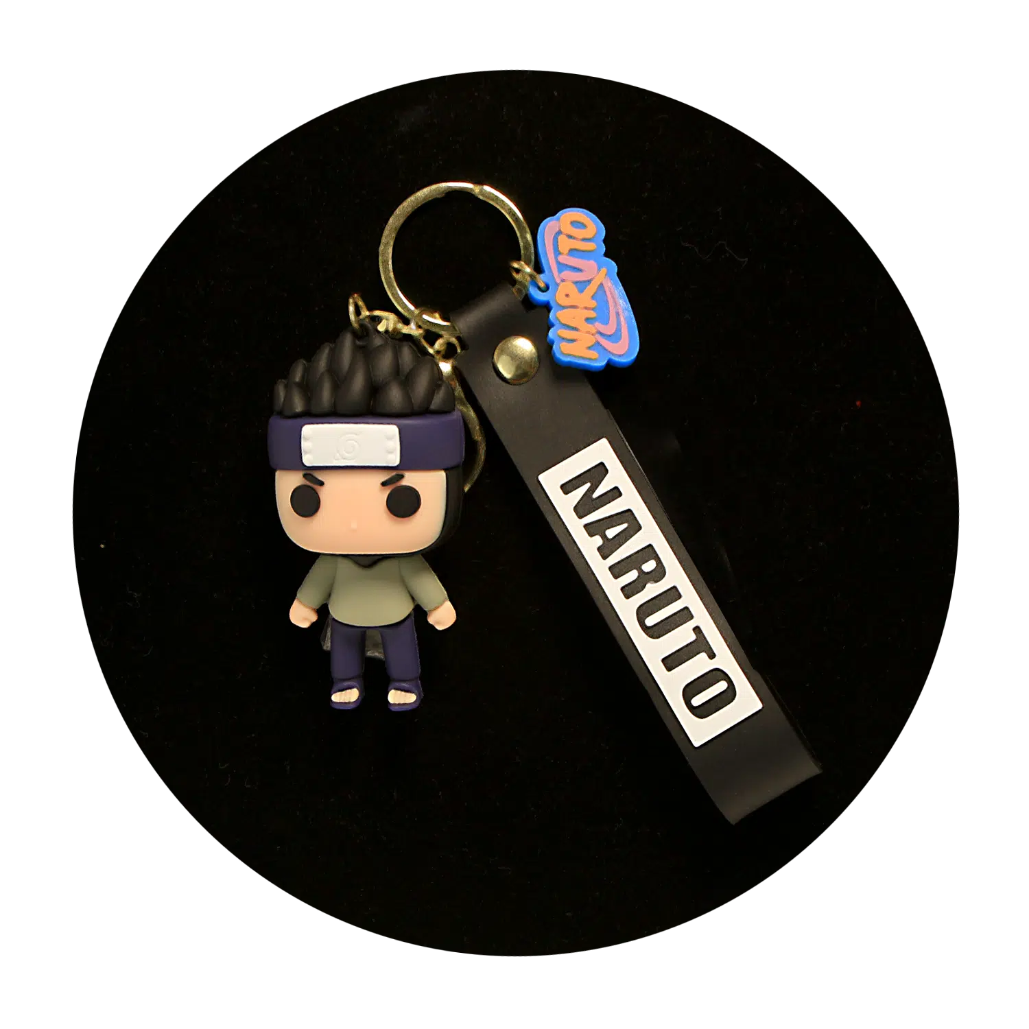 KSB-158 Anime – Naruto – Rock Lee – Keychain With Silicone Band
