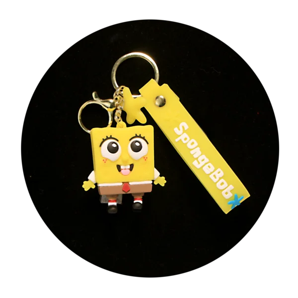 KSB-169 Comics - SpongeBob - Bob 02 - Keychain With Silicone Ban