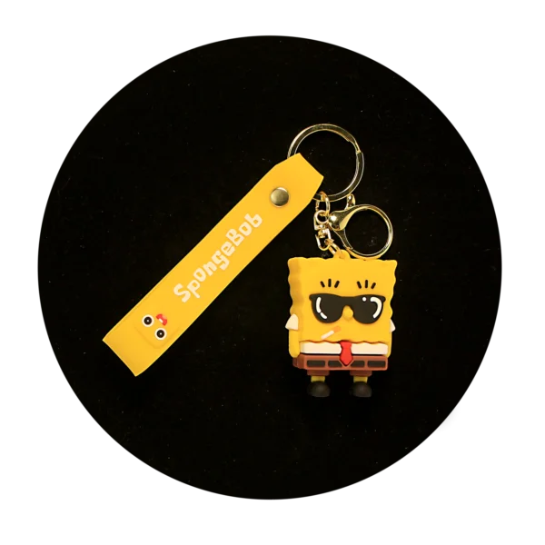 KSB-170 Comics - SpongeBob - Bob 03 - Keychain With Silicone Ban