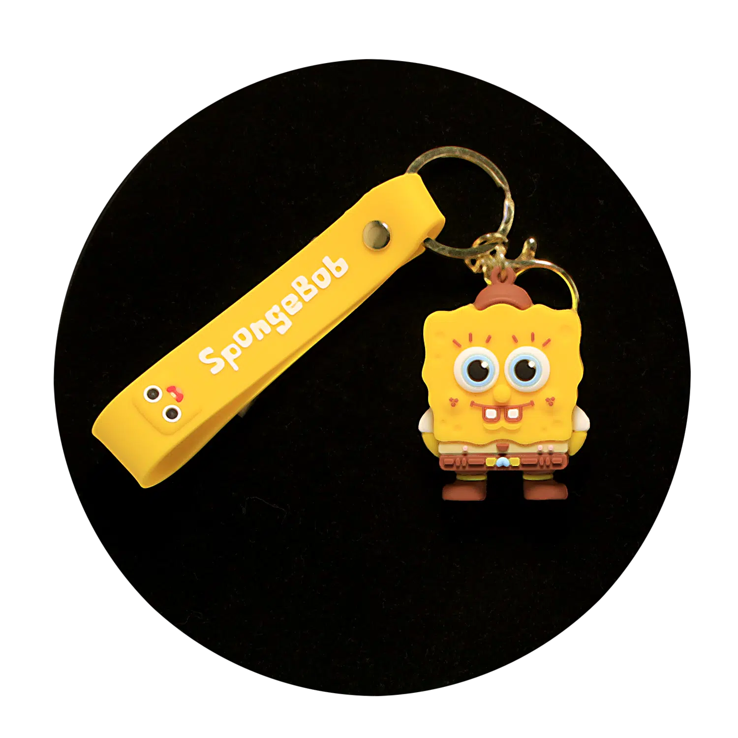 KSB-172 Comics – SpongeBob – Bob 05 – Keychain With Silicone Ban