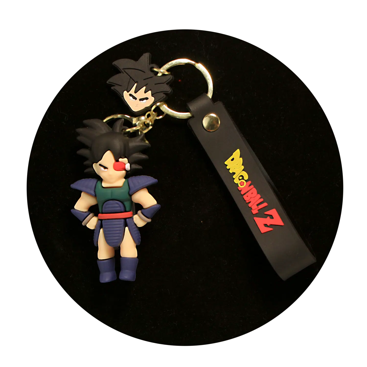 KSB-181 Anime – Dragon BallZ – Bardock – Keychain With Silicone Band