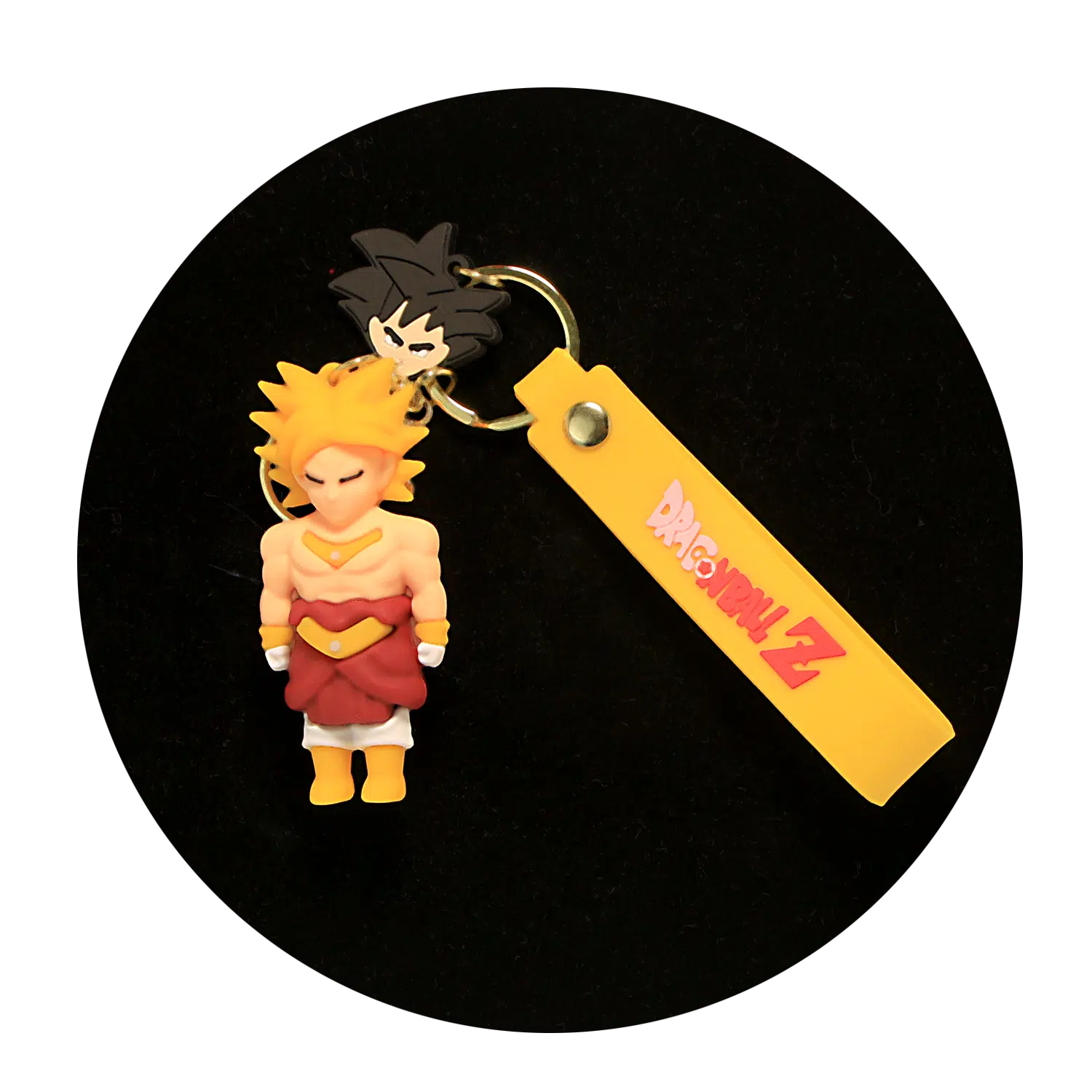 KSB-183 Anime – Dragon BallZ – Broly (Legendary Form) – Keychain With Silicone Band