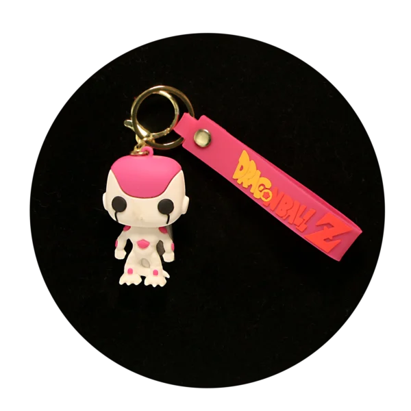KSB-187 Anime - Dragon BallZ - Frieza Red - Keychain With Silicone Band