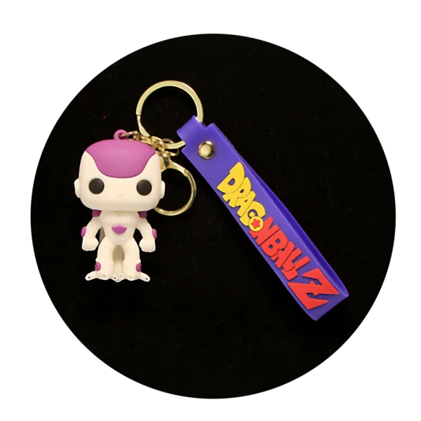KSB-188 Anime - Dragon BallZ - Frieza - Keychain With Silicone Band