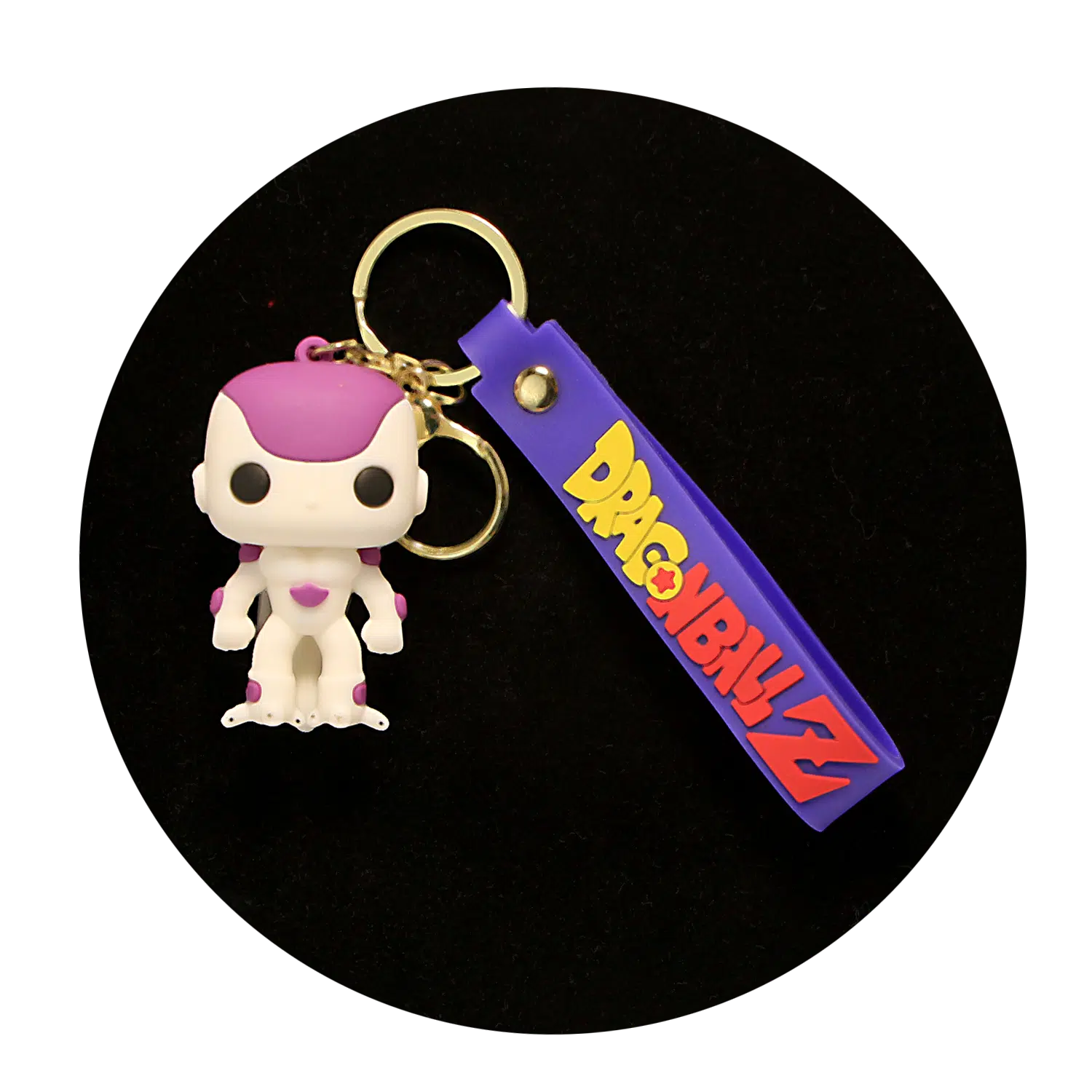 KSB-188 Anime – Dragon BallZ – Frieza – Keychain With Silicone Band