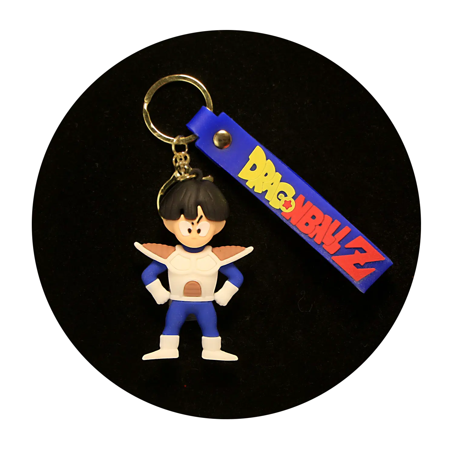 KSB-190 Anime – Dragon BallZ – Gohan Saiyan Armor – Keychain With Silicone Band