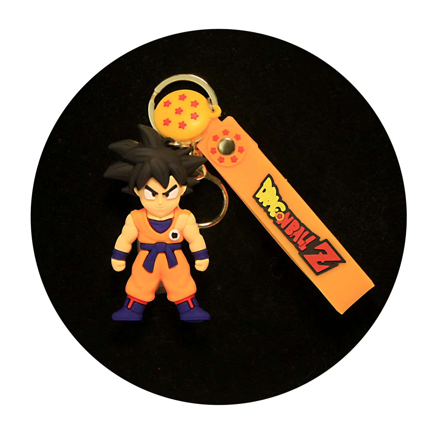 KSB-207 Anime – Dragon BallZ – Goku V2 – Keychain With Silicone Band