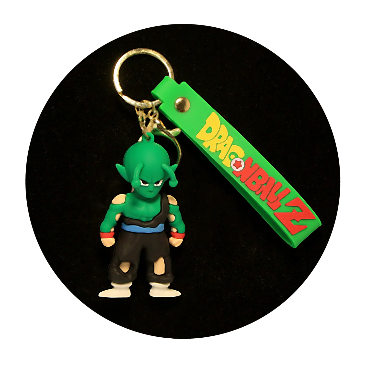 KSB-218 Anime – Dragon BallZ – Piccolo Battle Mode – Keychain With Silicone Band