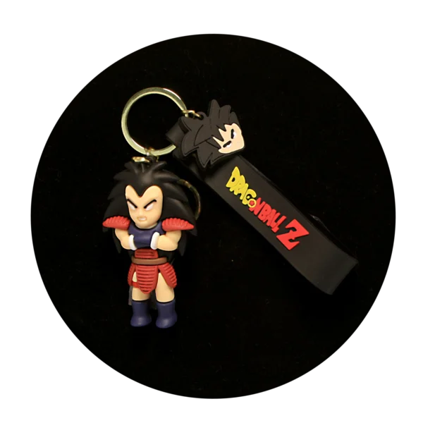 KSB-224 Anime - Dragon BallZ - Raditz - Keychain With Silicone Band