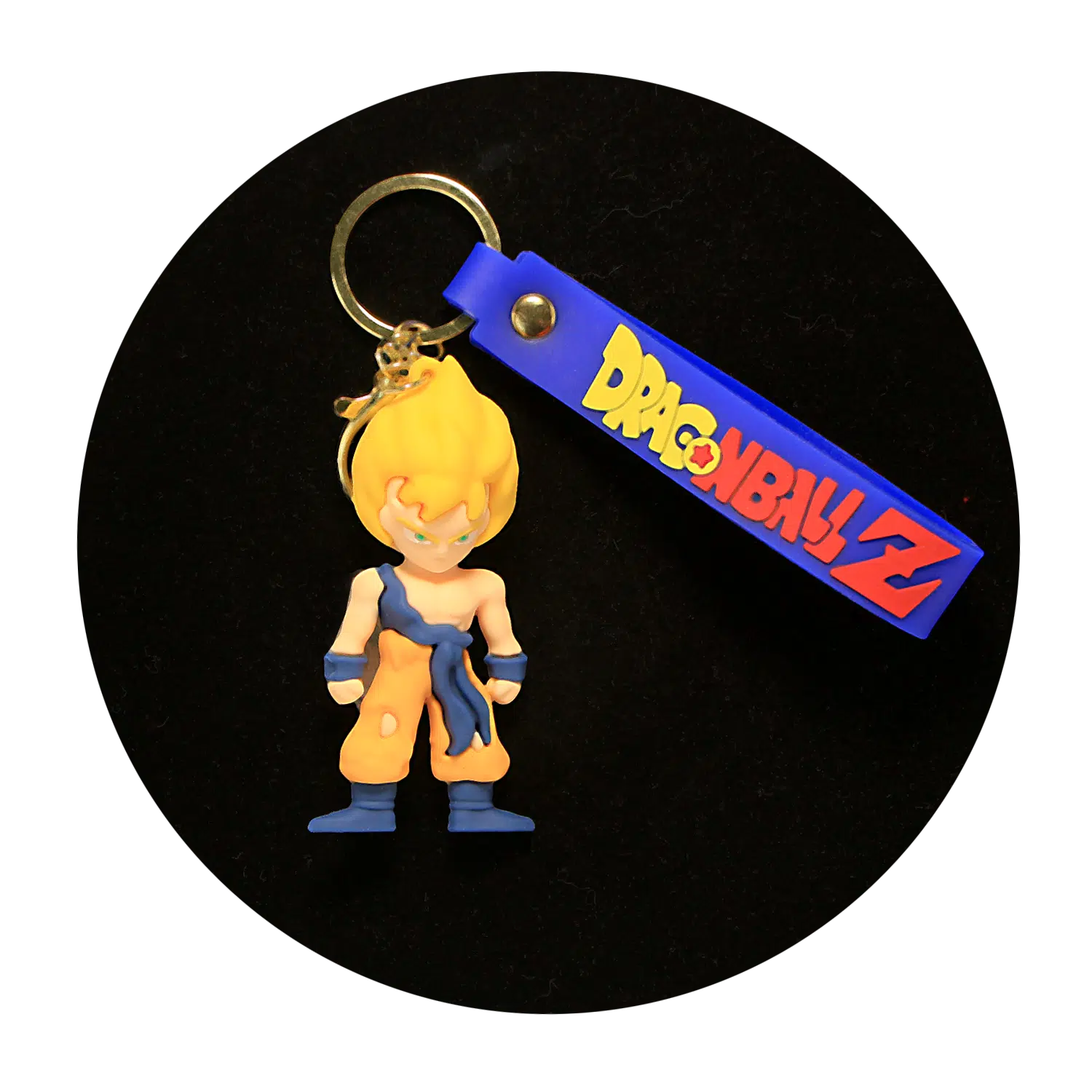KSB-226 Anime – Dragon BallZ – Super Saiyan Gohan – Keychain With Silicone Band