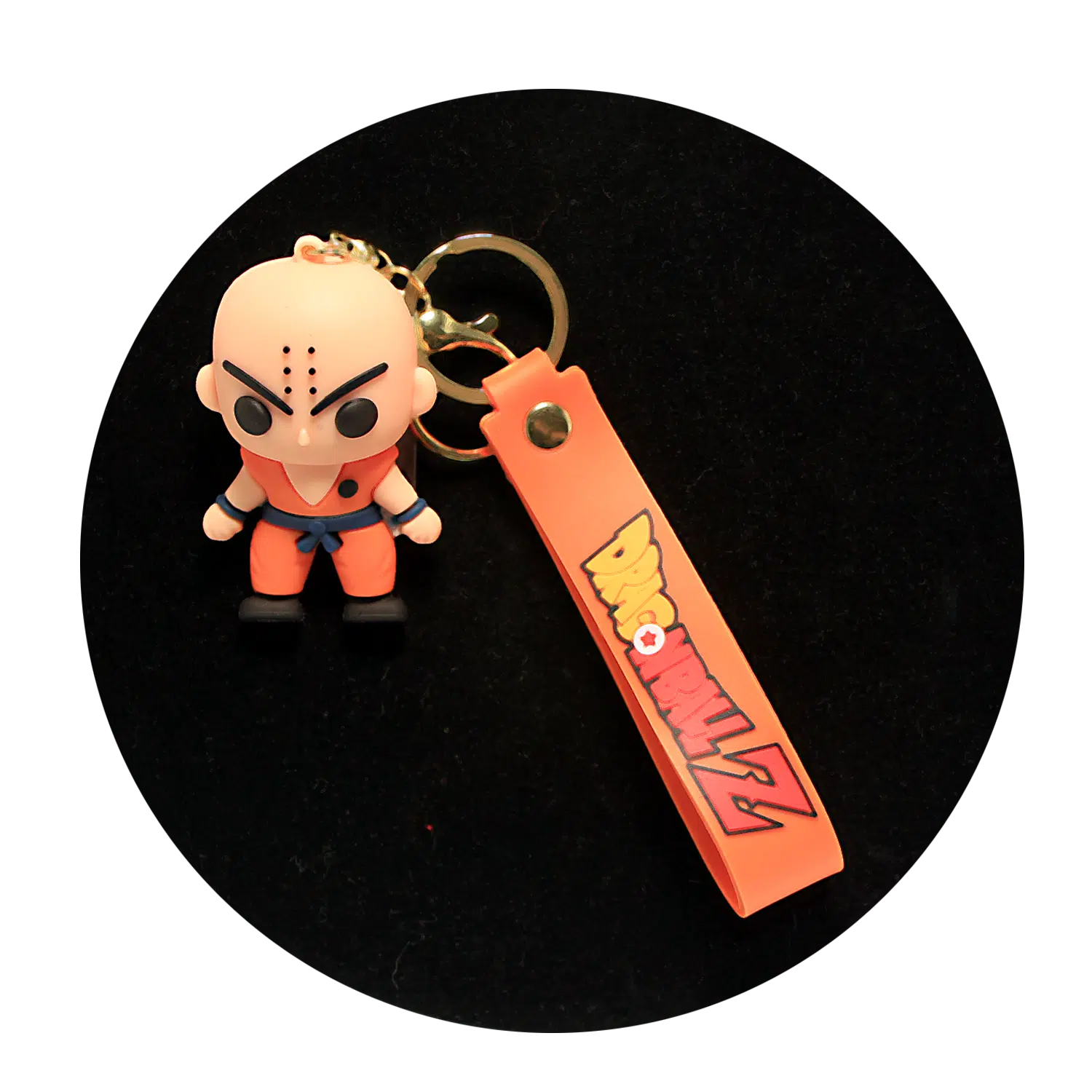 KSB-231 Anime – Dragon BallZ – Tien Shinhan – Keychain With Silicone Band