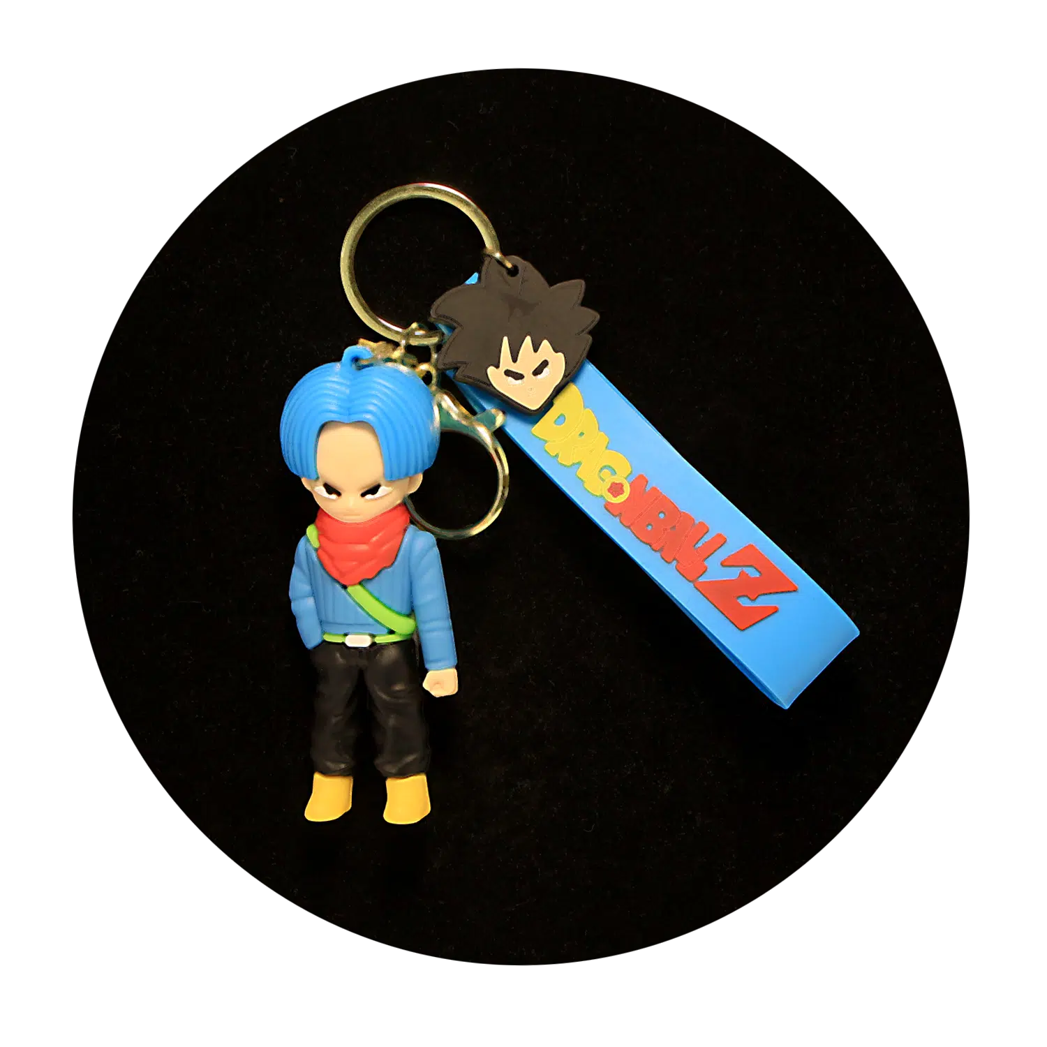 KSB-234 Anime – Dragon BallZ – Trunks Future V2 – Keychain With Silicone Band