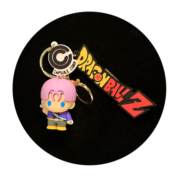 KSB-235 Anime - Dragon BallZ - Trunks Future - Keychain With Silicone Band
