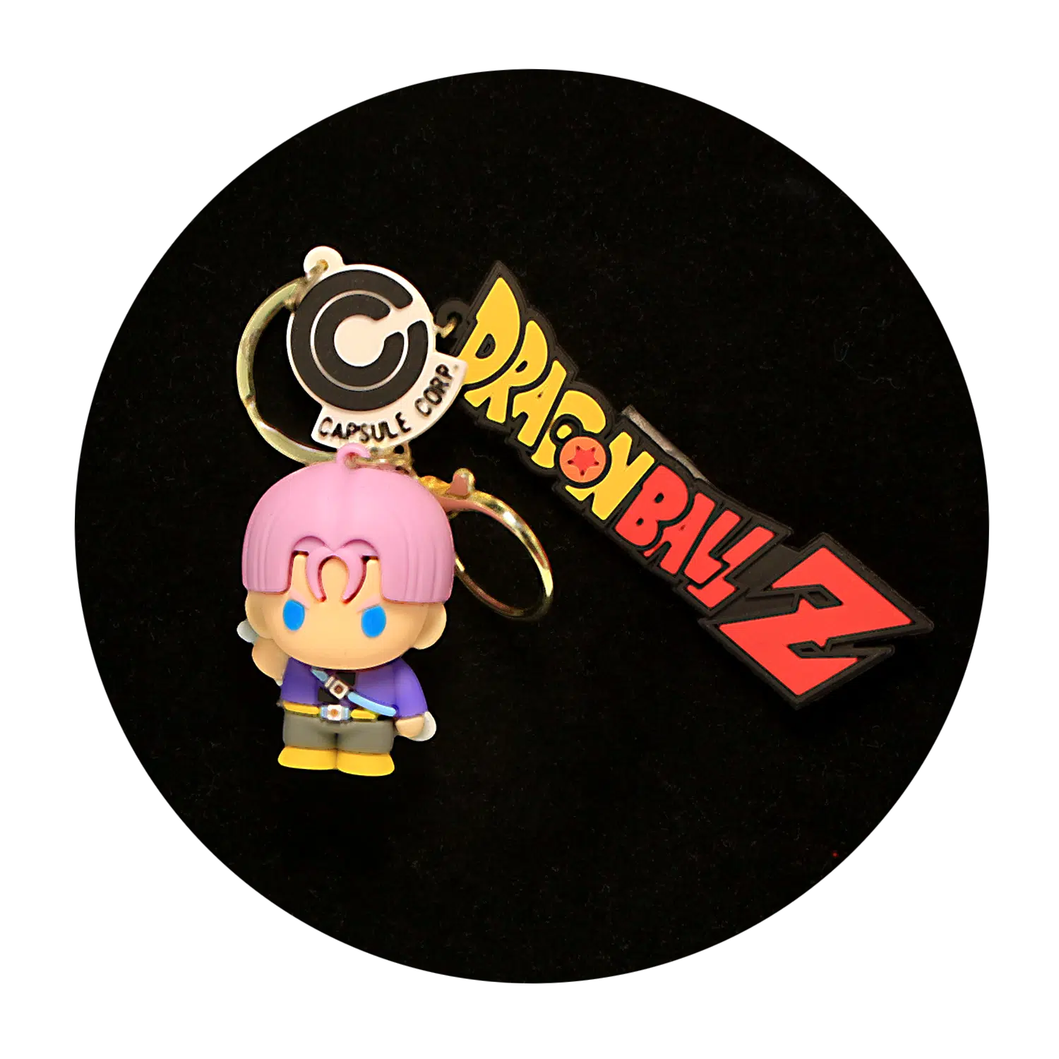 KSB-235 Anime – Dragon BallZ – Trunks Future – Keychain With Silicone Band