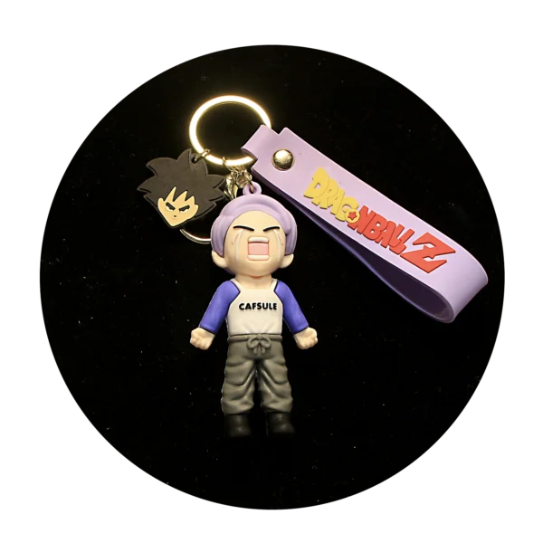 KSB-237 Anime - Dragon BallZ - Trunks - Keychain With Silicone Band