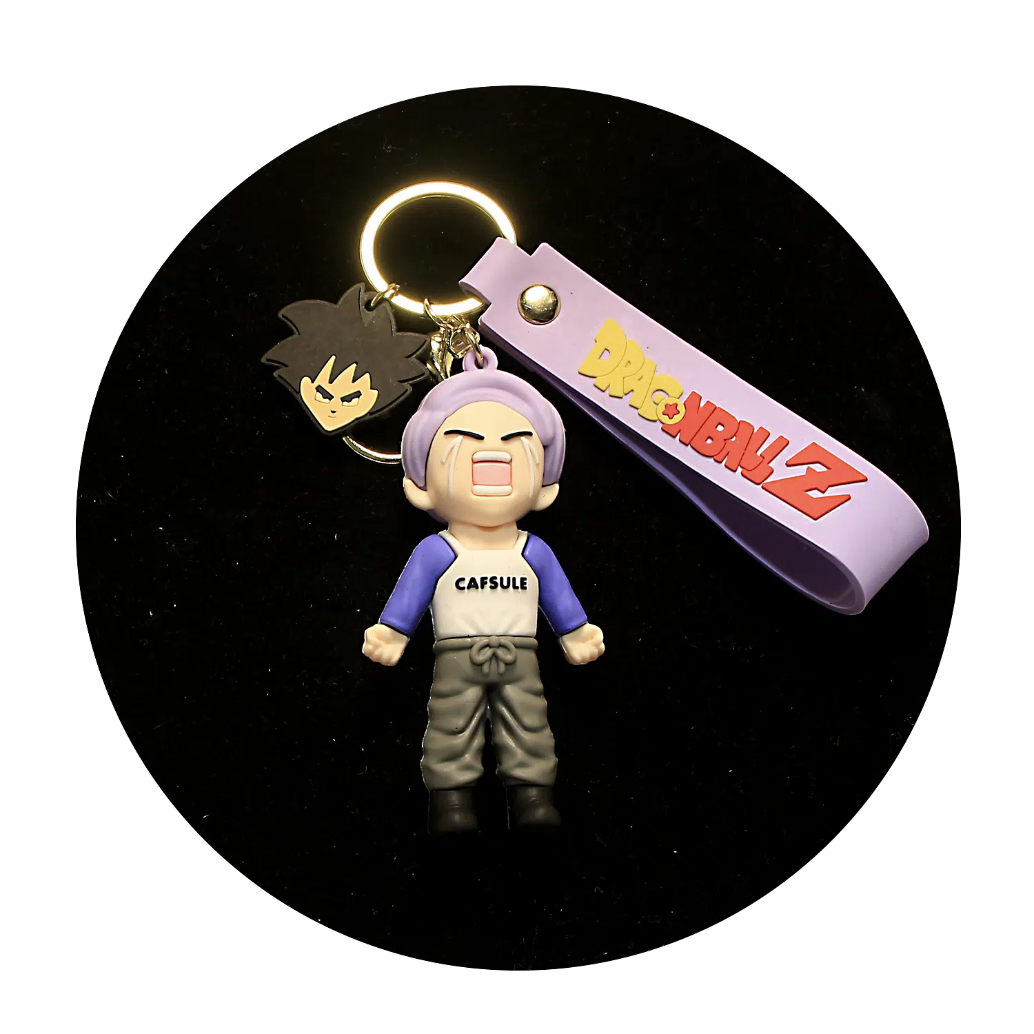 KSB-237 Anime – Dragon BallZ – Trunks – Keychain With Silicone Band