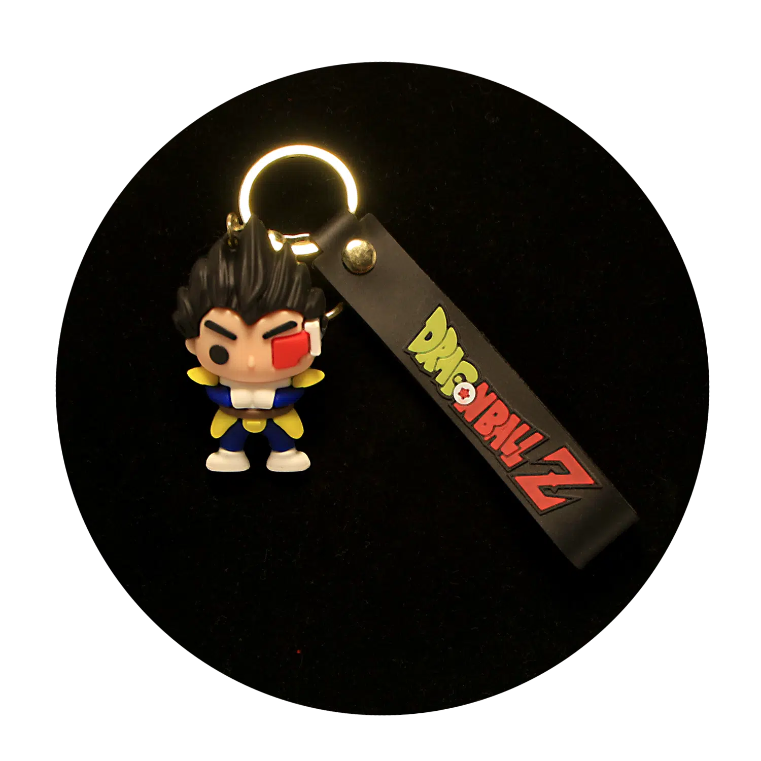 KSB-242 Anime – Dragon BallZ – Vegeta 02 – Keychain With Silicone Band