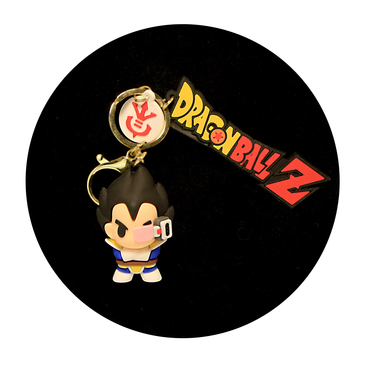 KSB-244 Anime – Dragon BallZ – Vegeta Scouter V2 – Keychain With Silicone Band
