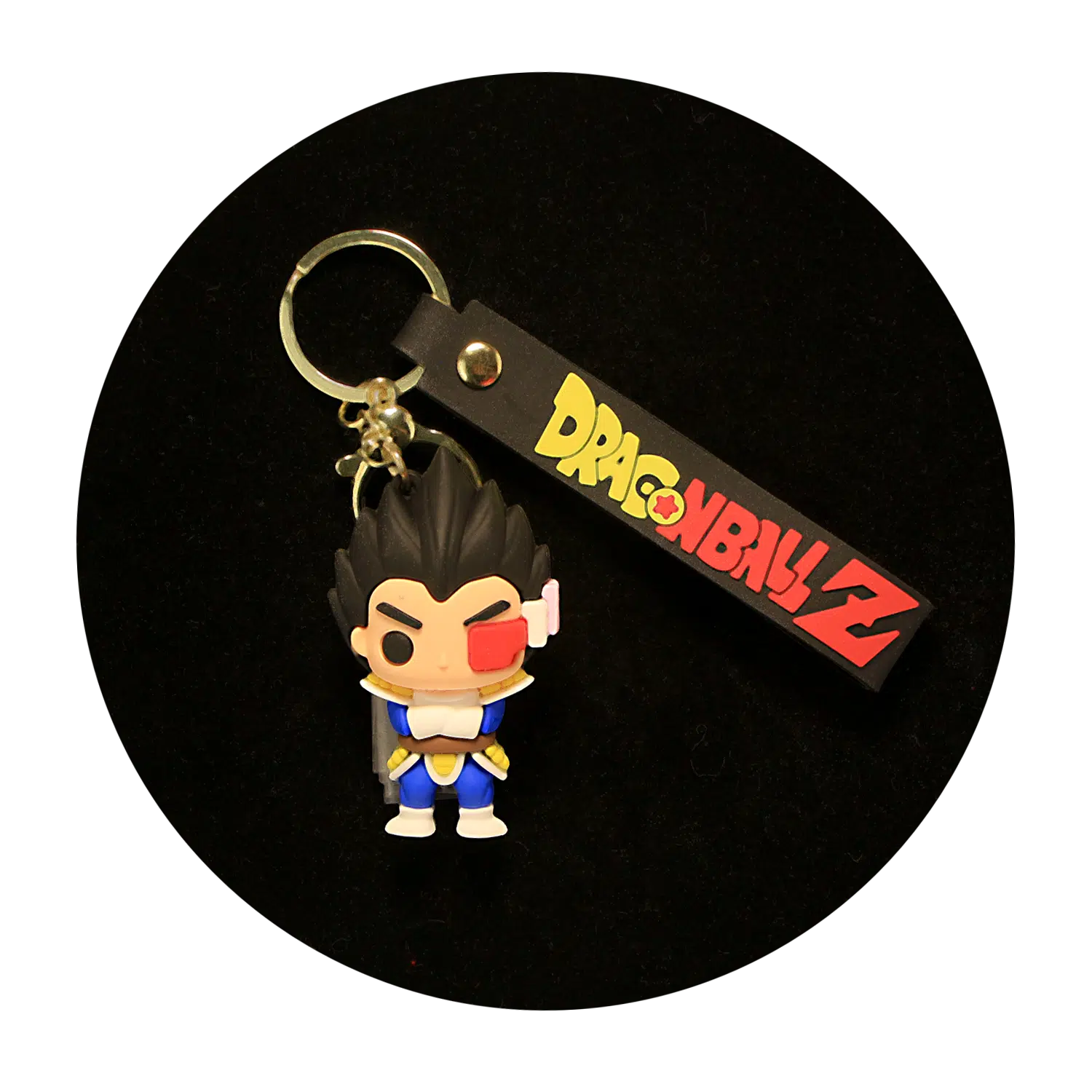 KSB-245 Anime – Dragon BallZ – Vegeta Scouter – Keychain With Silicone Band