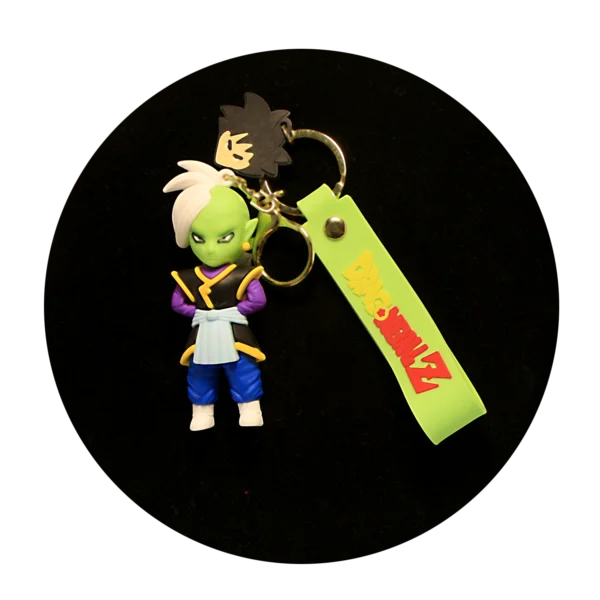 KSB-246 Anime - Dragon BallZ - Zamasu - Keychain With Silicone Band