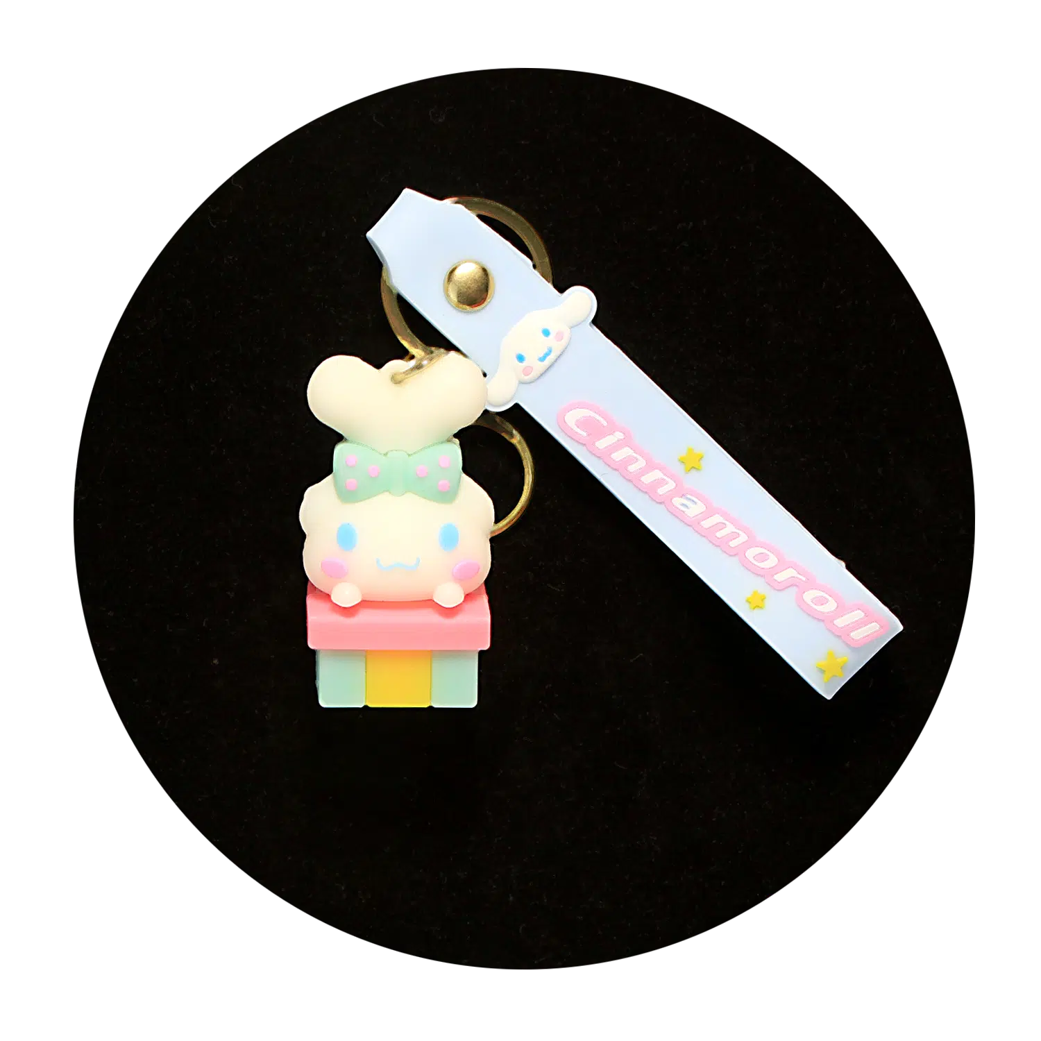 KSB-251 Cinnamoroll Keychain 04 – Keychain With Silicone Band