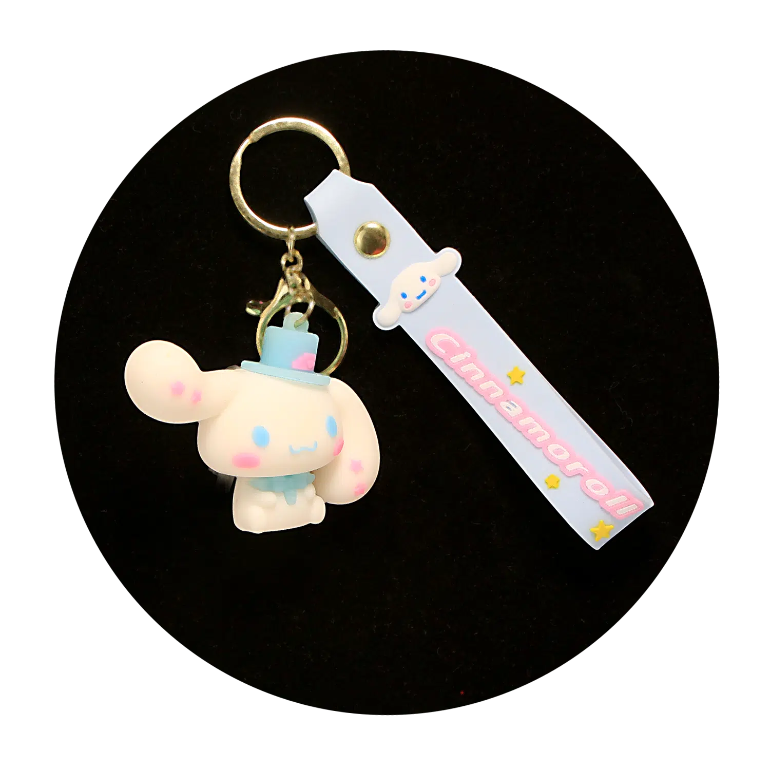 KSB-252 Cinnamoroll Keychain 05 – Keychain With Silicone Band