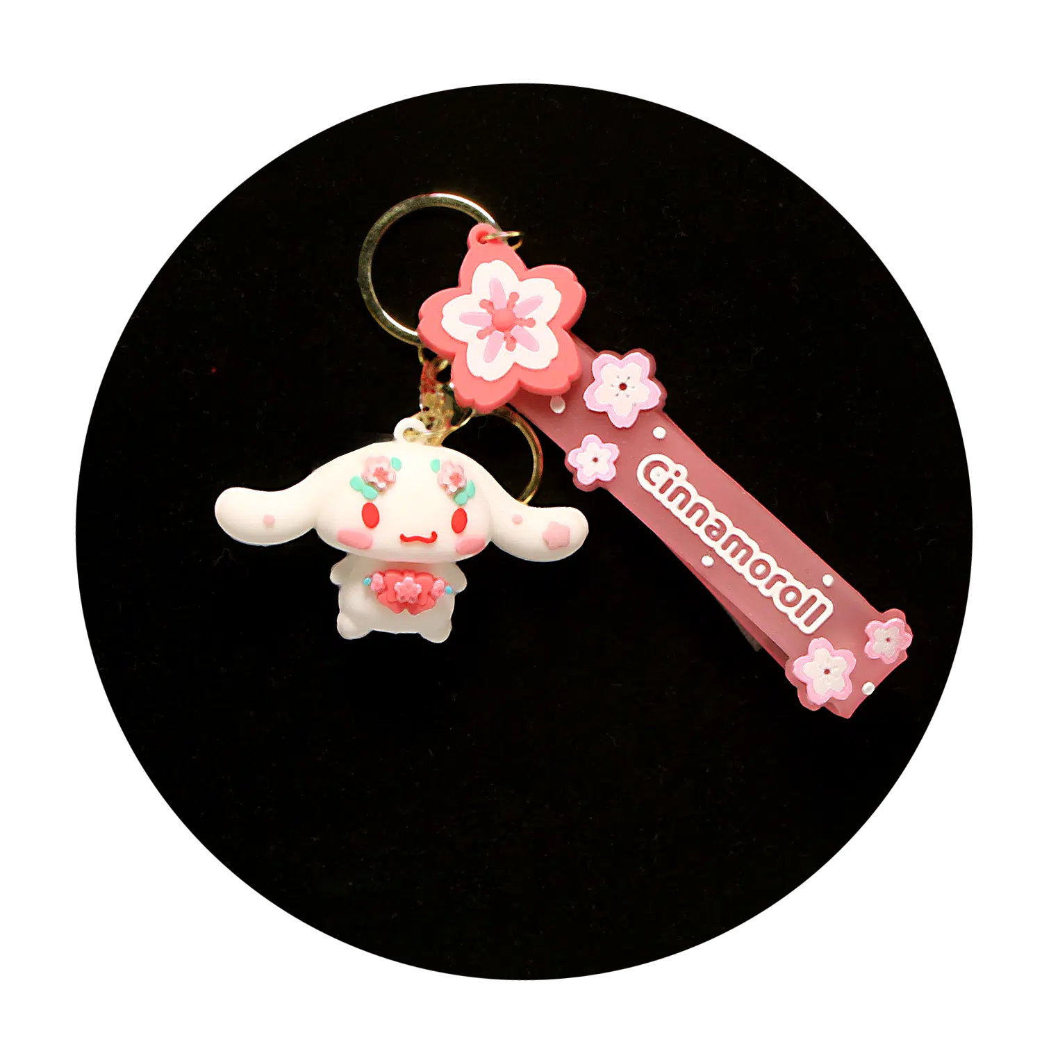 KSB-254 Cinnamoroll Keychain 07 – Keychain With Silicone Band