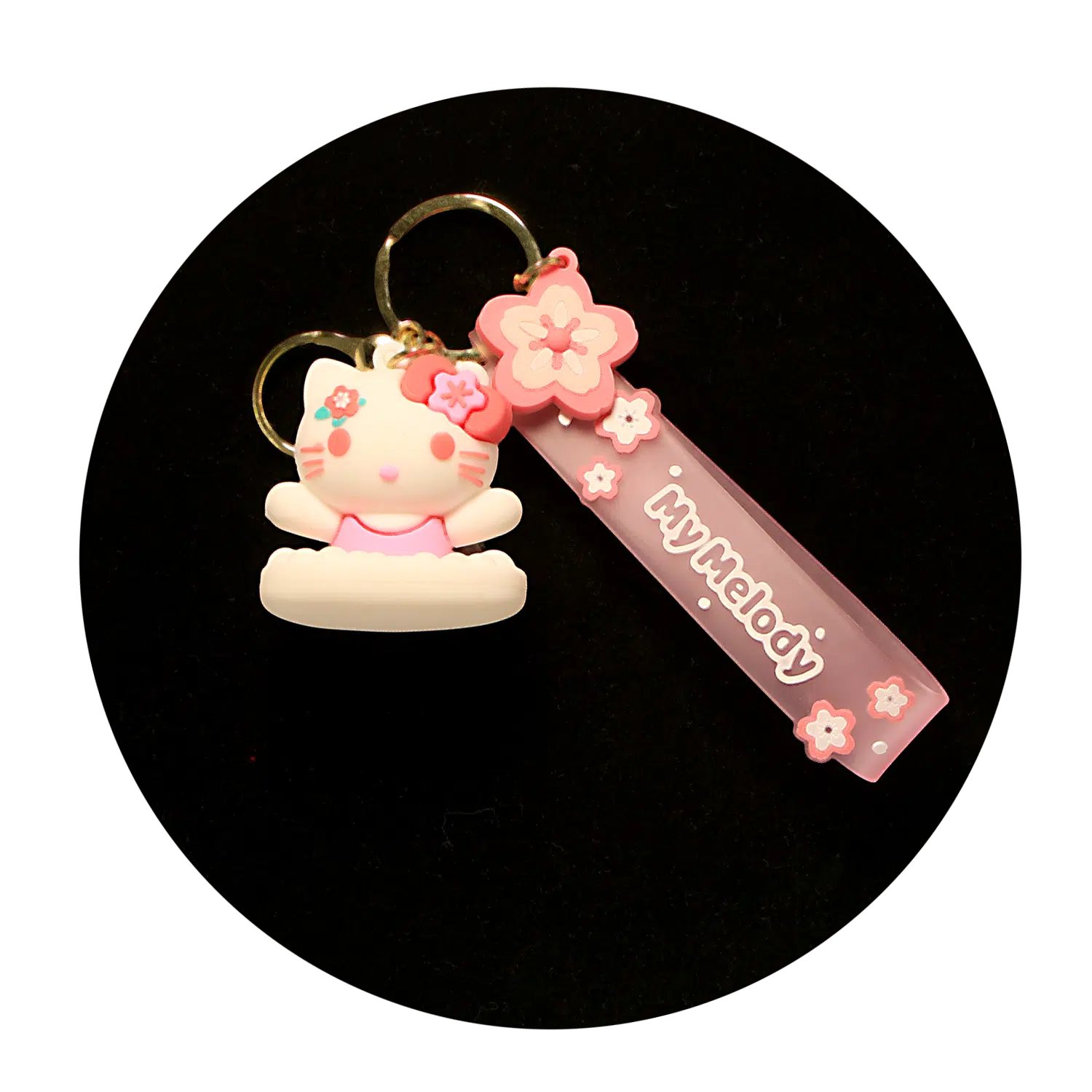 KSB-265 Hello Kitty Keychain 11 – Keychain With Silicone Band