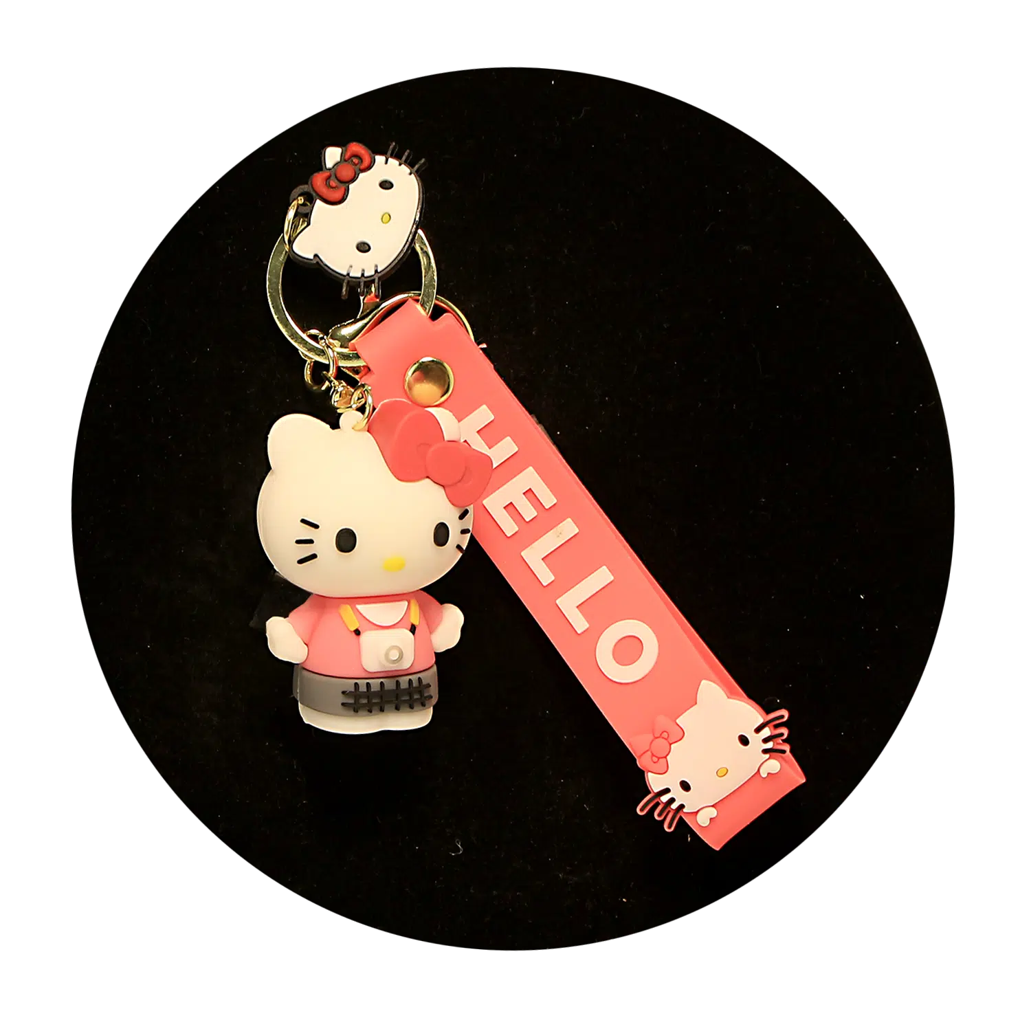 KSB-270 Hello Kitty Keychain 16 – Keychain With Silicone Band