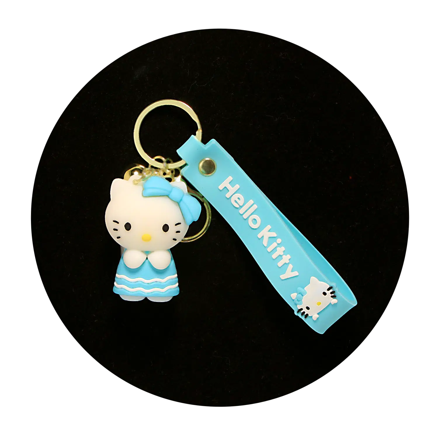 KSB-272 Hello Kitty Keychain 18 – Keychain With Silicone Band