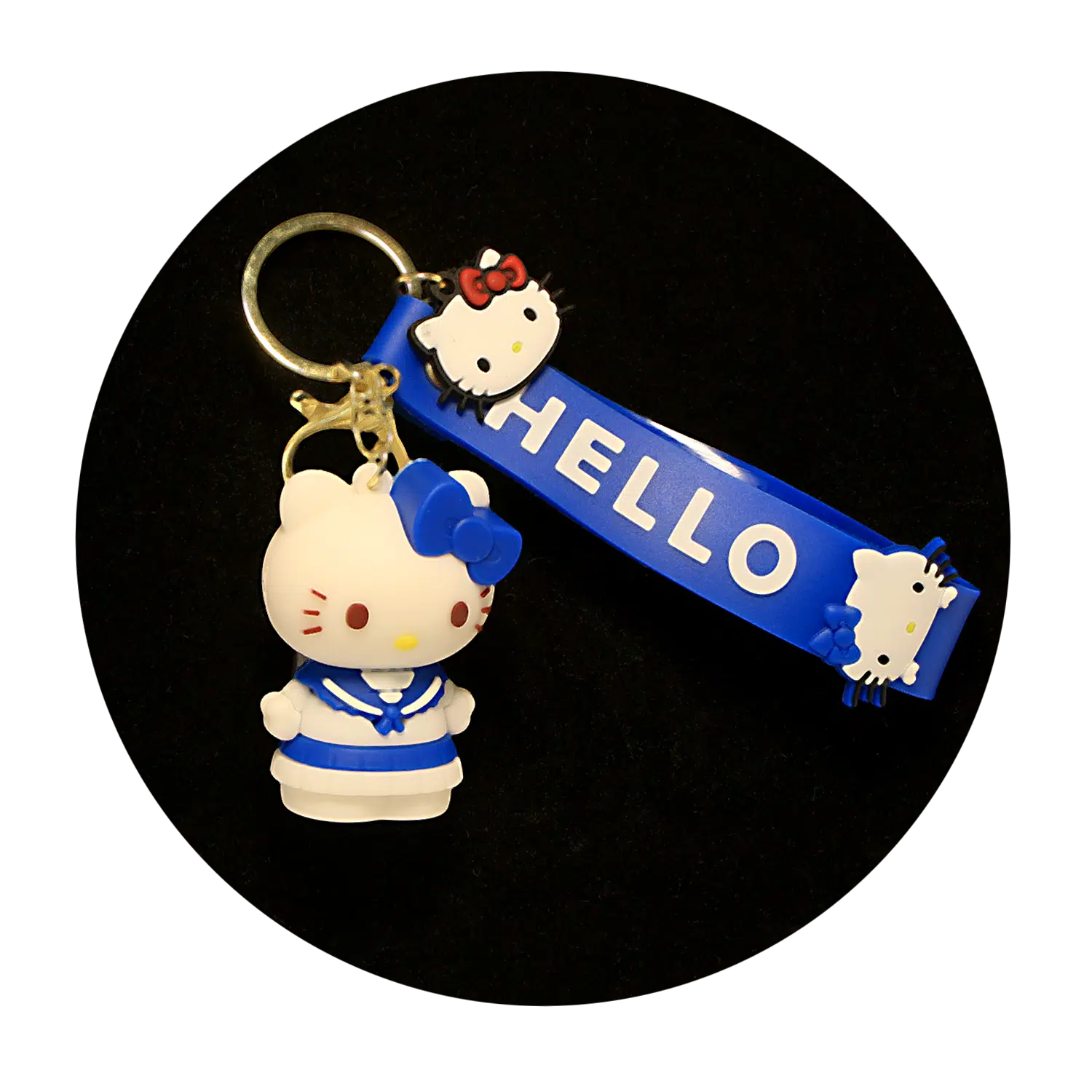 KSB-273 Hello Kitty Keychain 19 – Keychain With Silicone Band