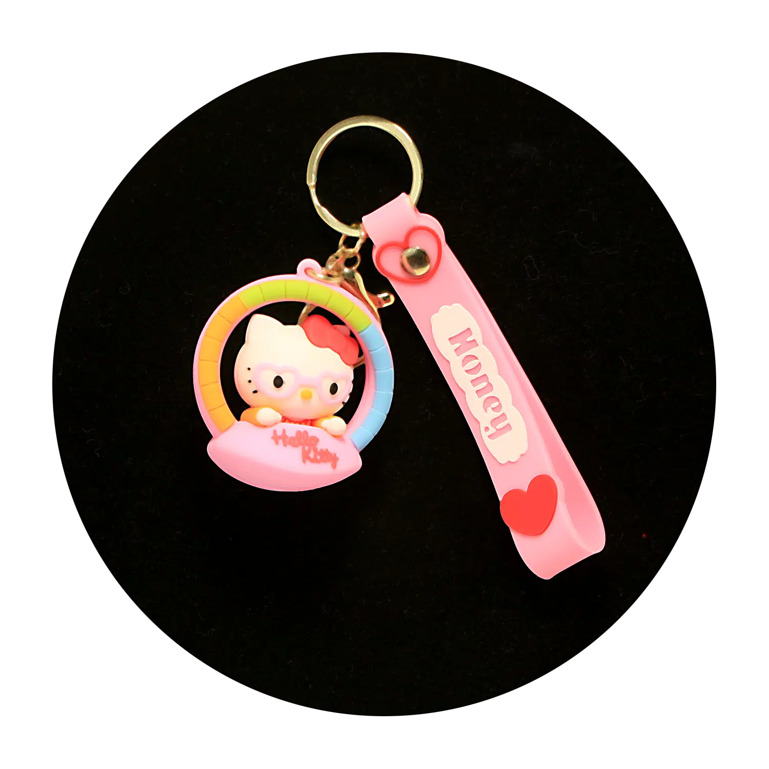 KSB-276 Hello Kitty Keychain 22 – Keychain With Silicone Band
