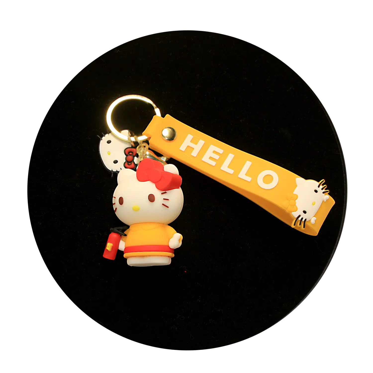 KSB-277 Hello Kitty Keychain 23 – Keychain With Silicone Band