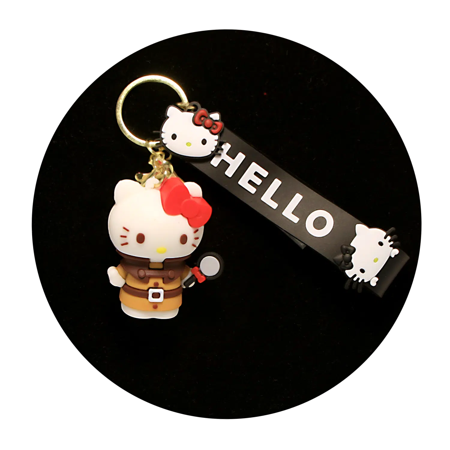 KSB-279 Hello Kitty Keychain 25 – Keychain With Silicone Band