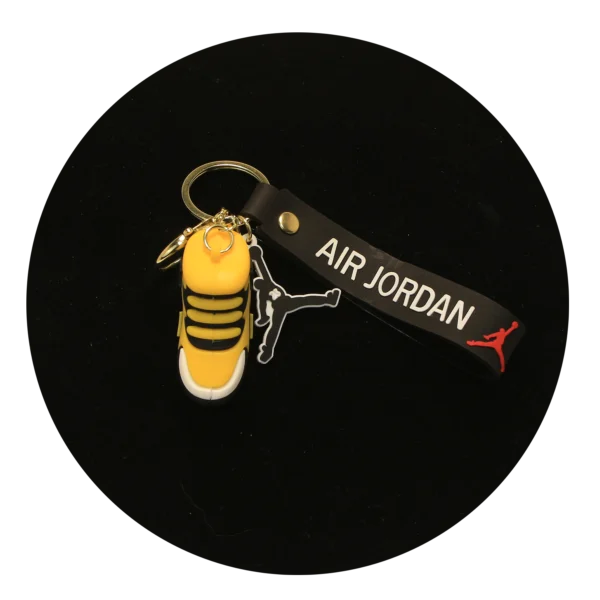 KSB-534 Air Jordan Shoe Keychain (Yellow)
