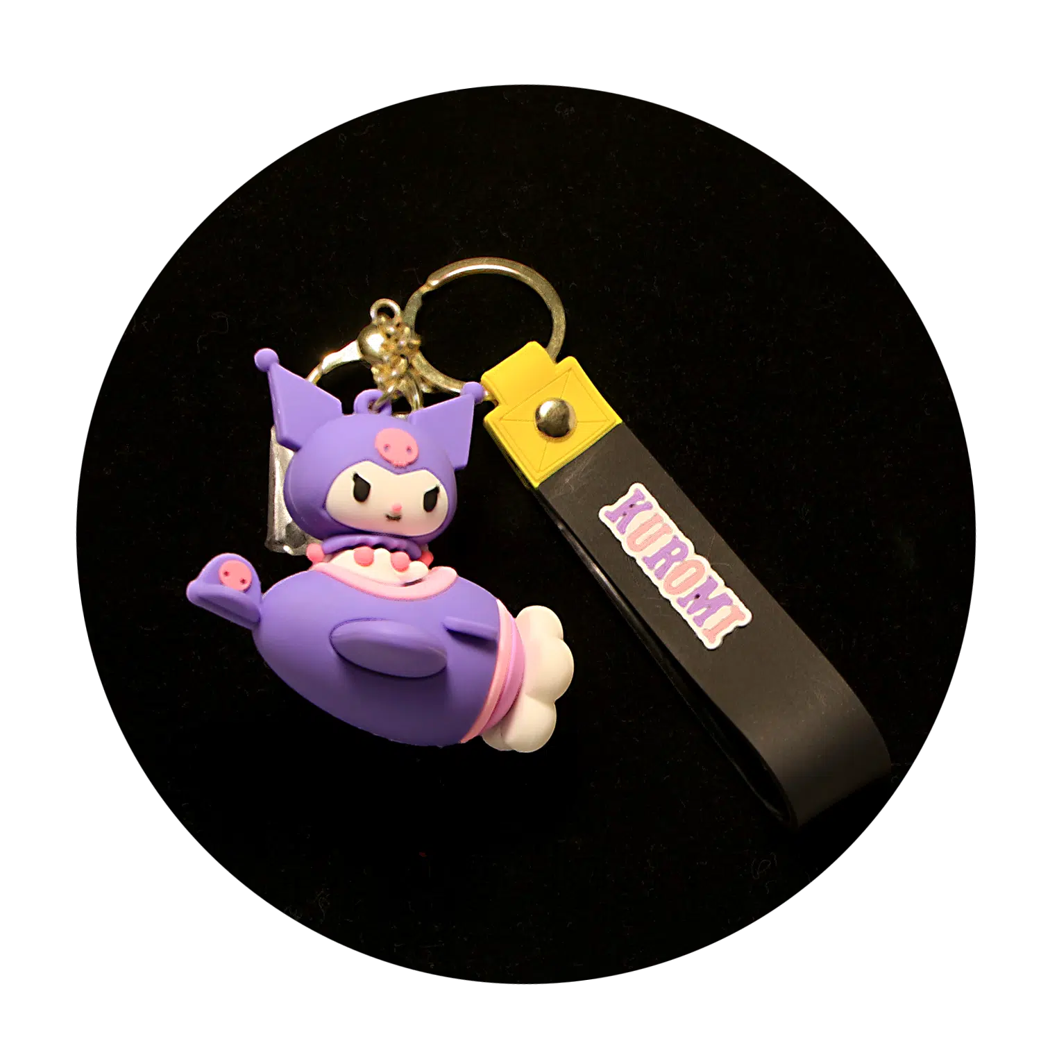 KSB-294 Kuromi Keychain 10 – Keychain With Silicone Band
